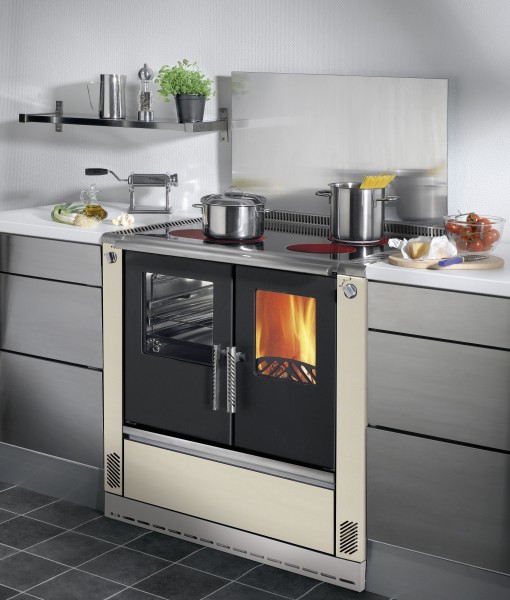 Holzherd W1-90 mit 90cm Breite