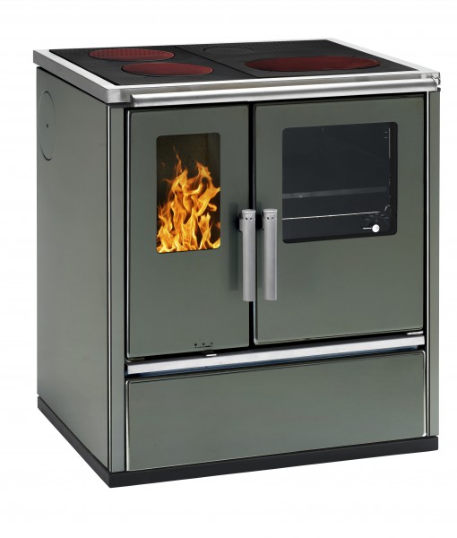 Dauerbrandherd W1-75 in anthrazit-metallic Dauerbrandherd W1-75 in anthrazit-metallic